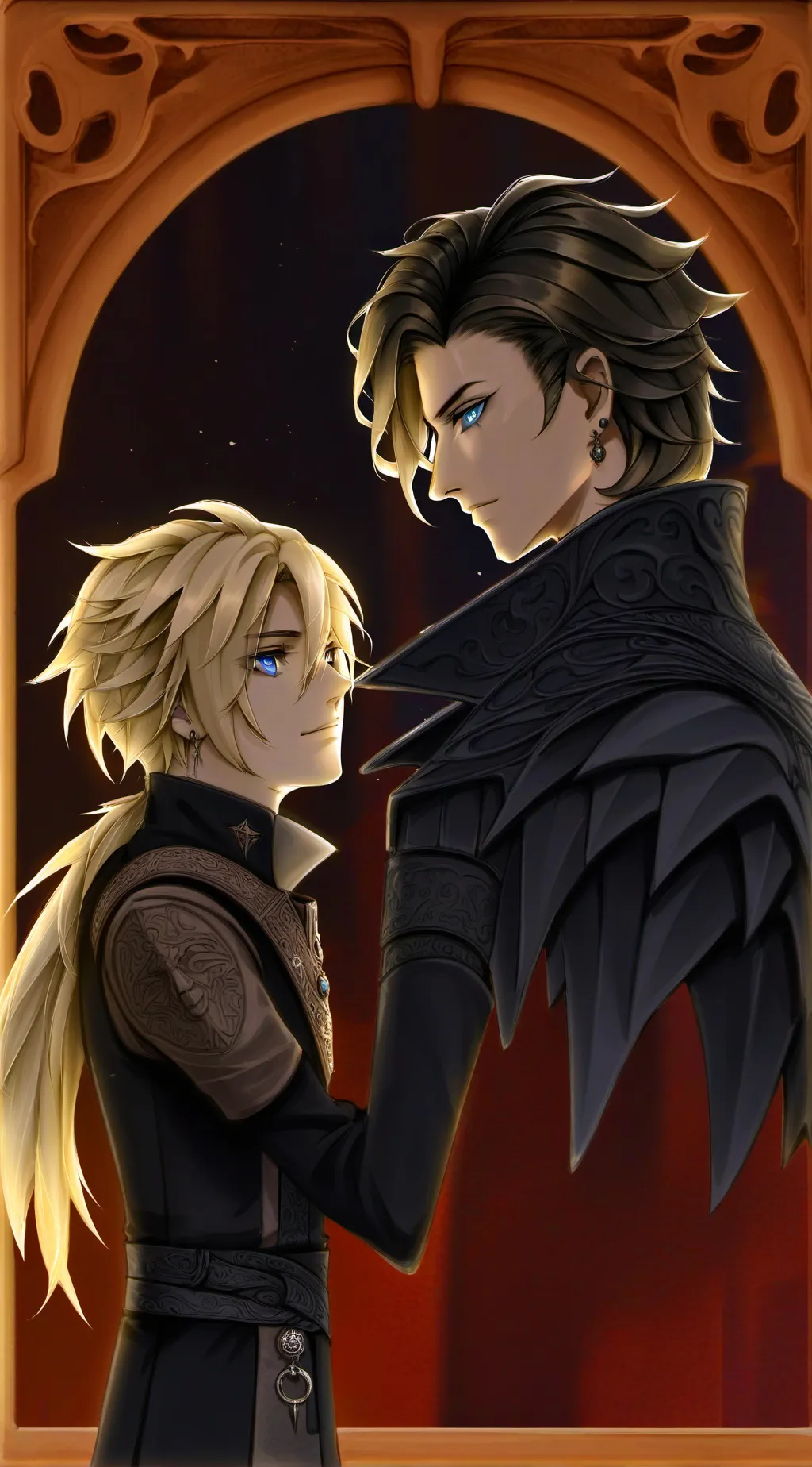 ai character: Leo und leon background