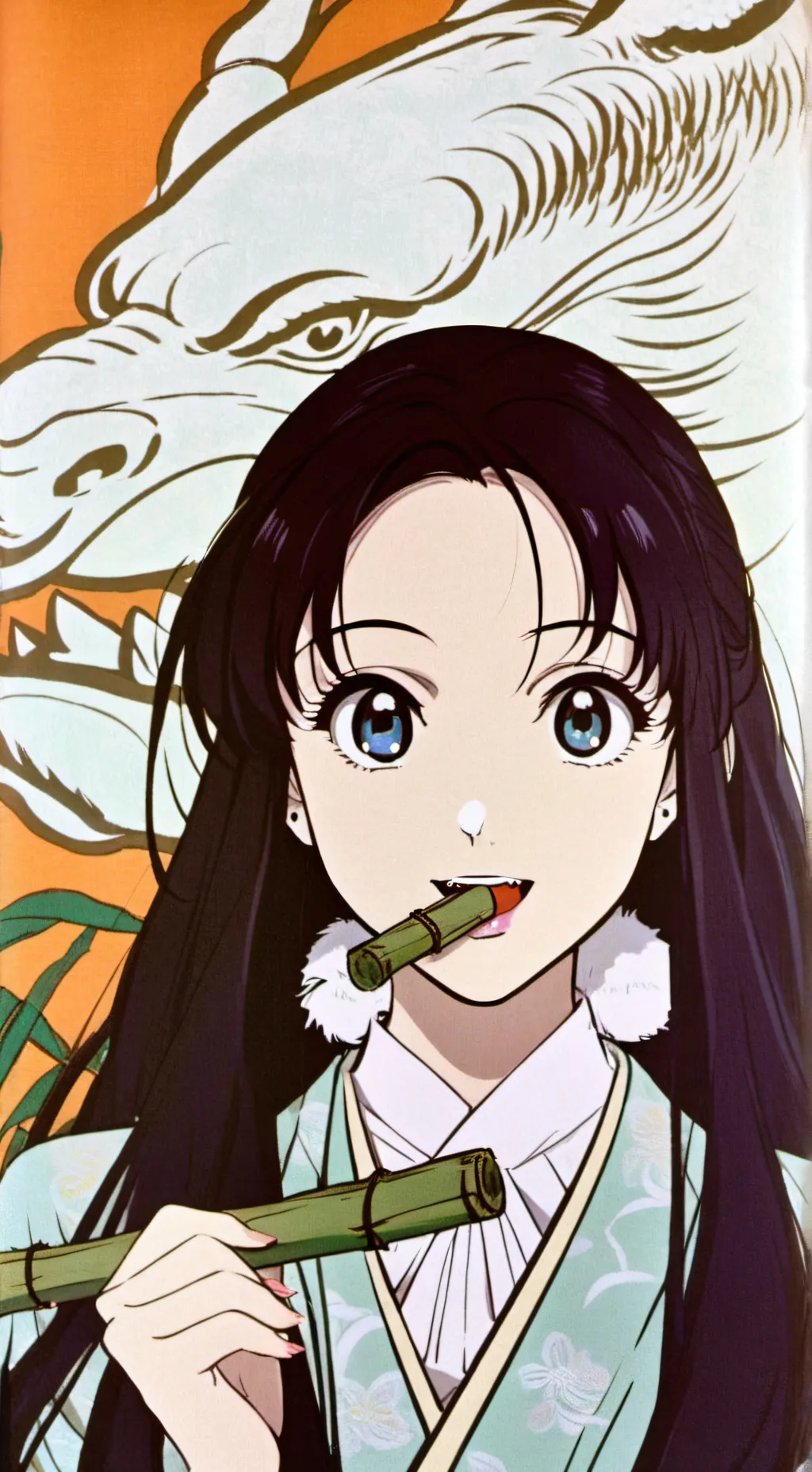 ai character: Kny Sleepover  background