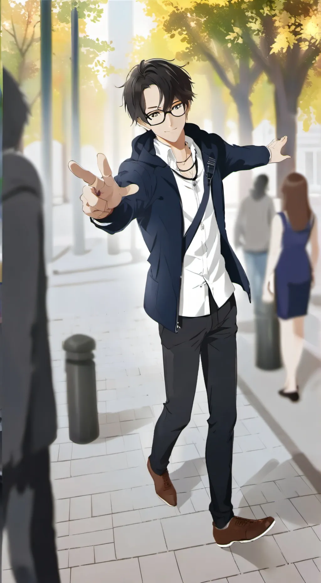 ai character: James  background