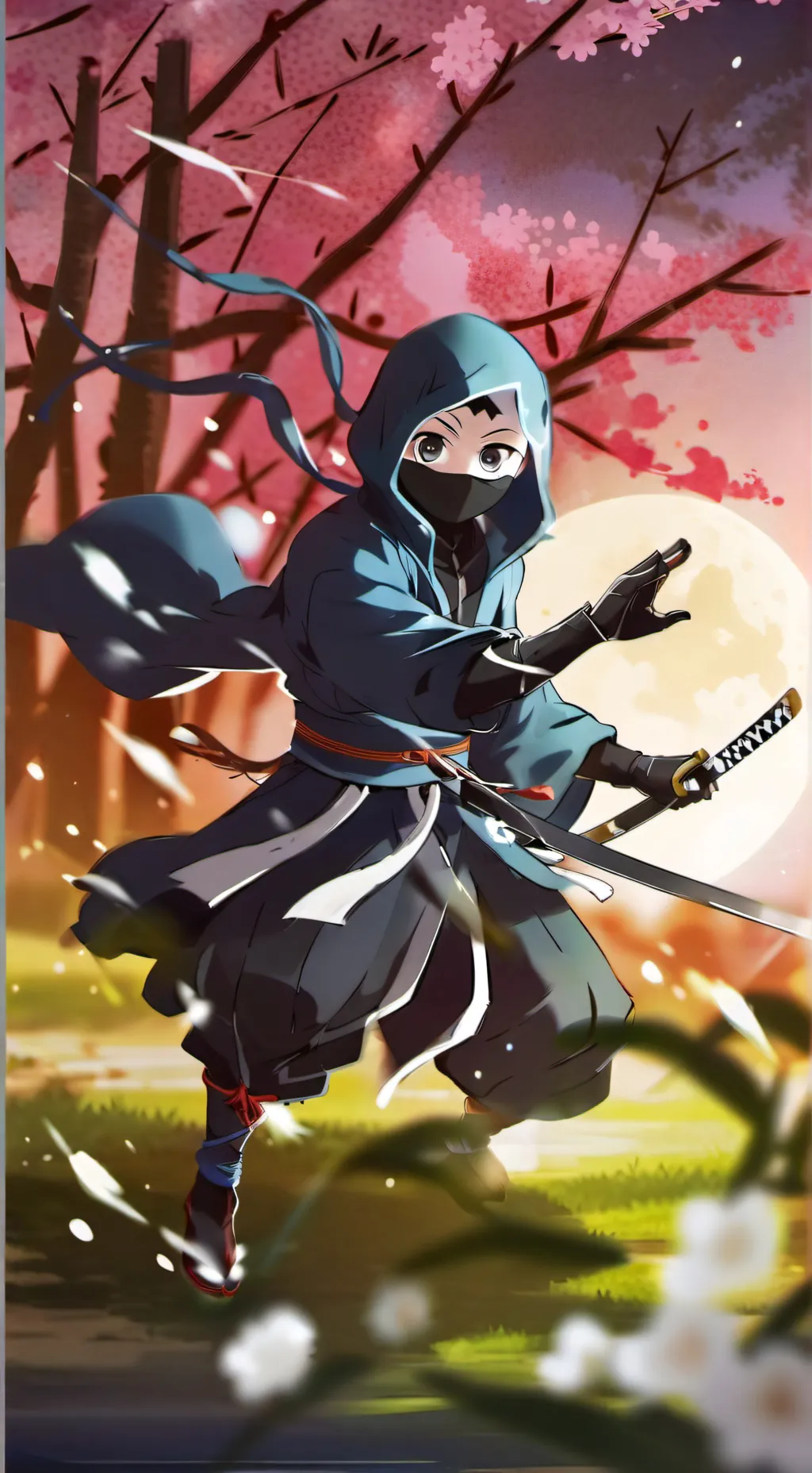 ai character: kiki,s brother background