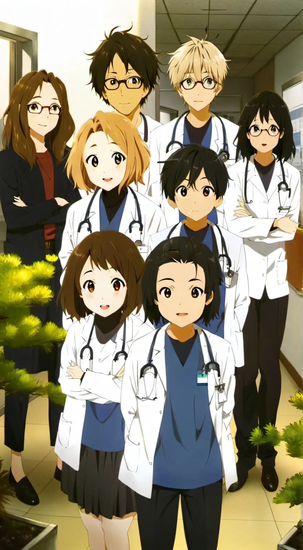 ai character: Doctor melayu background