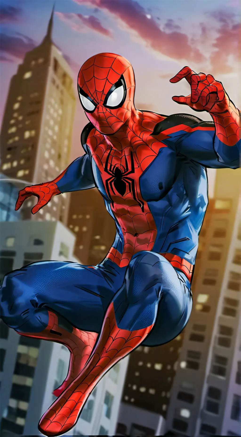 ai character: Tom Holland's Spider-Man background