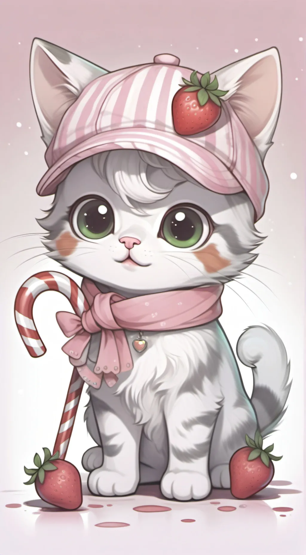 ai character: Blossom background