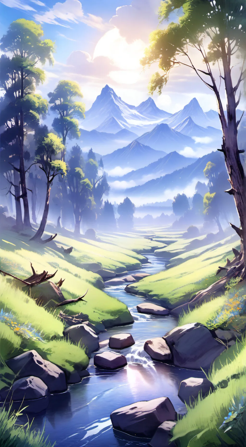 ai character: Shinkami kid! background