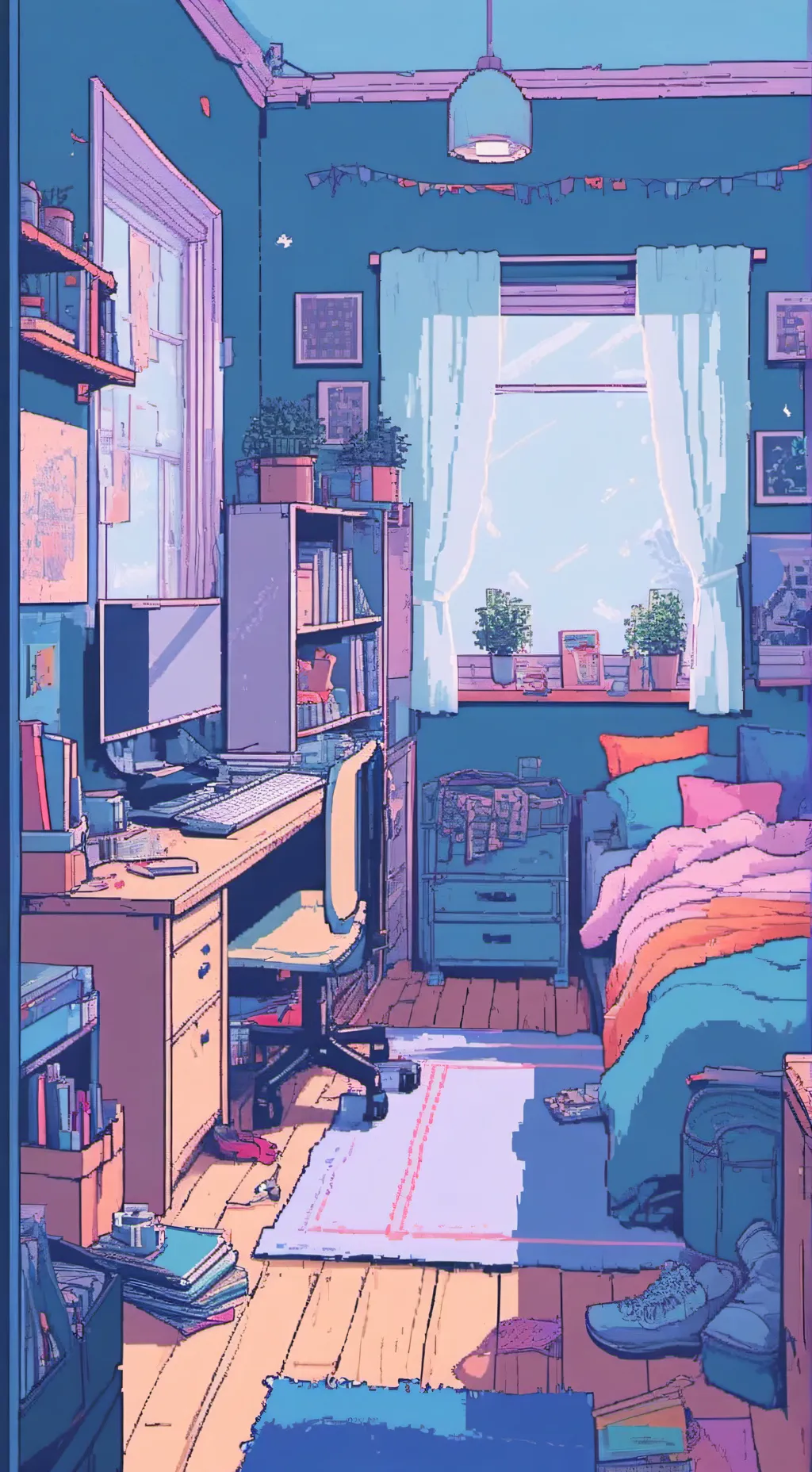 ai character: Mha Universe background