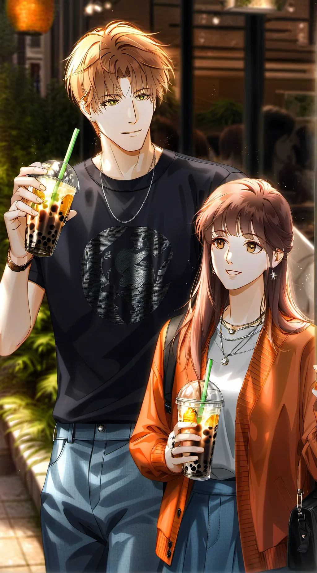 ai character: High school w/ bsf background