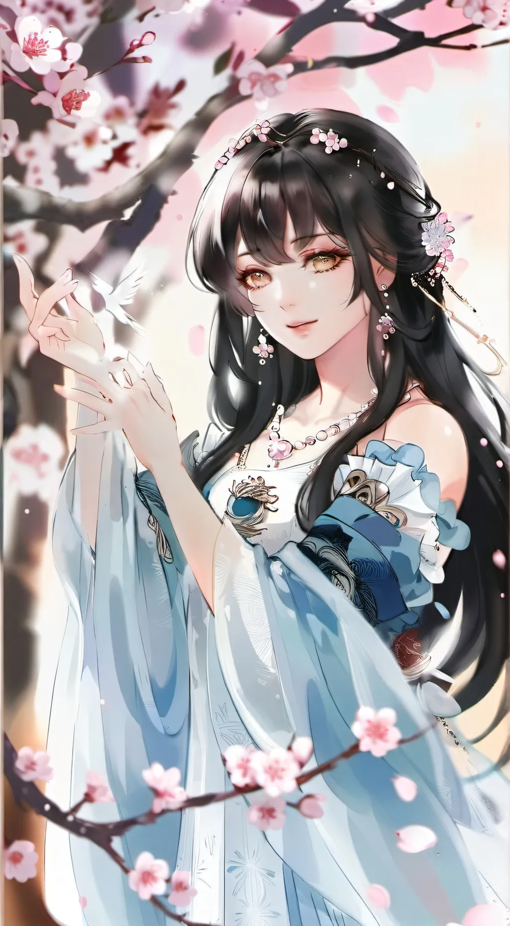 ai character: ✿ Эʍuλλu ฅ(ID) background