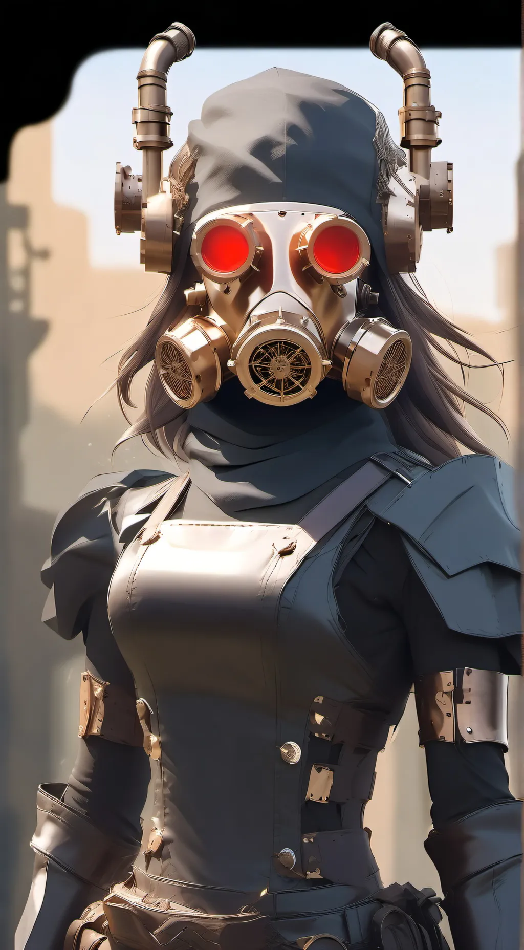 ai character: Steamfreak background