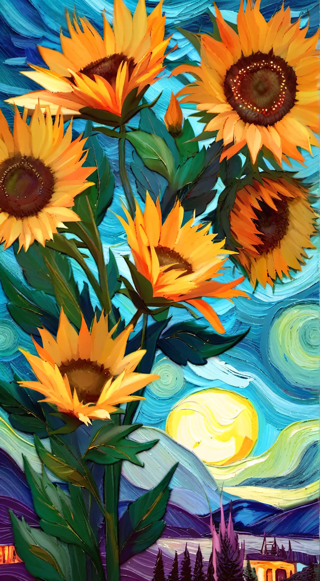 ai character: Skyline gang background