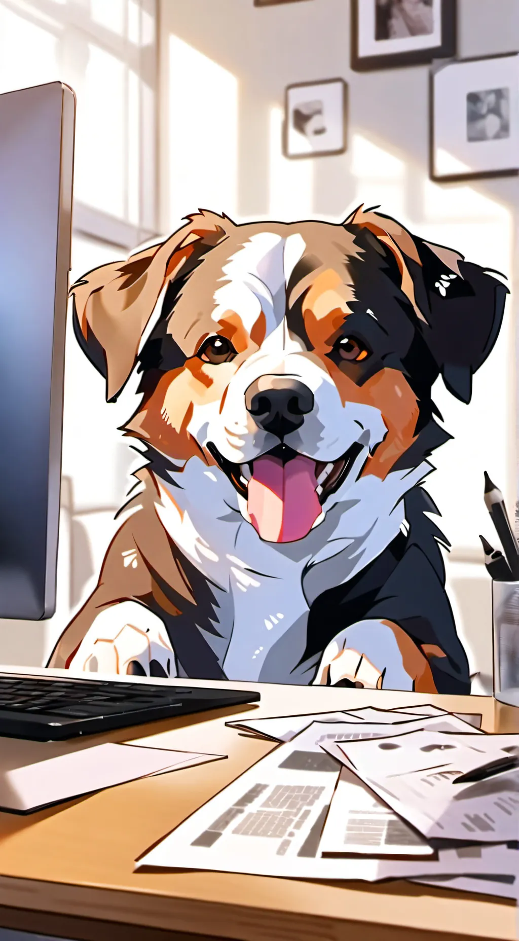 ai character: Cocoacus Cocoa background