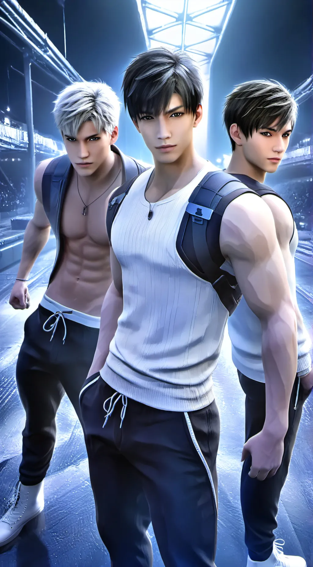 ai character: love and despence background