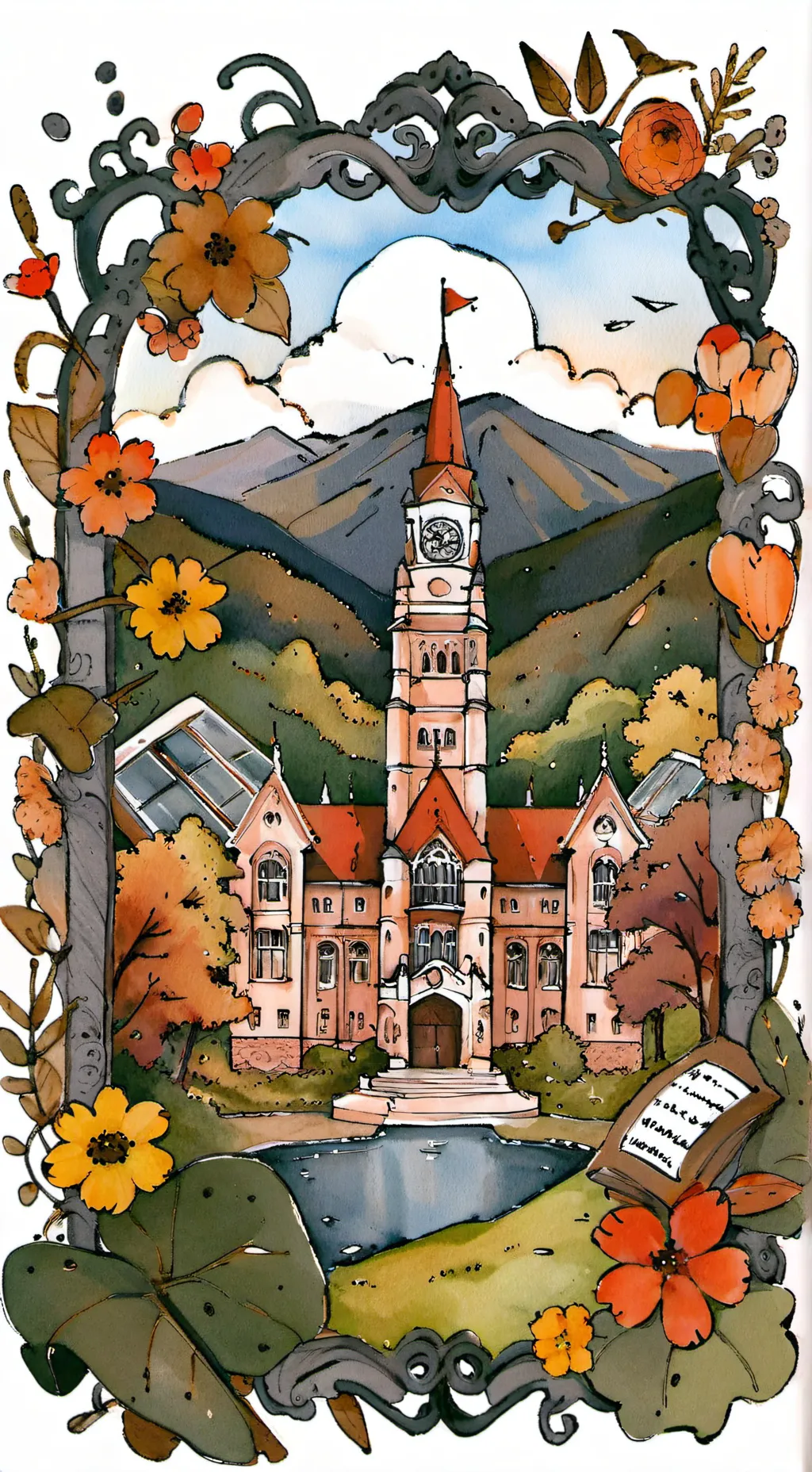 ai character: Mha x your school  background