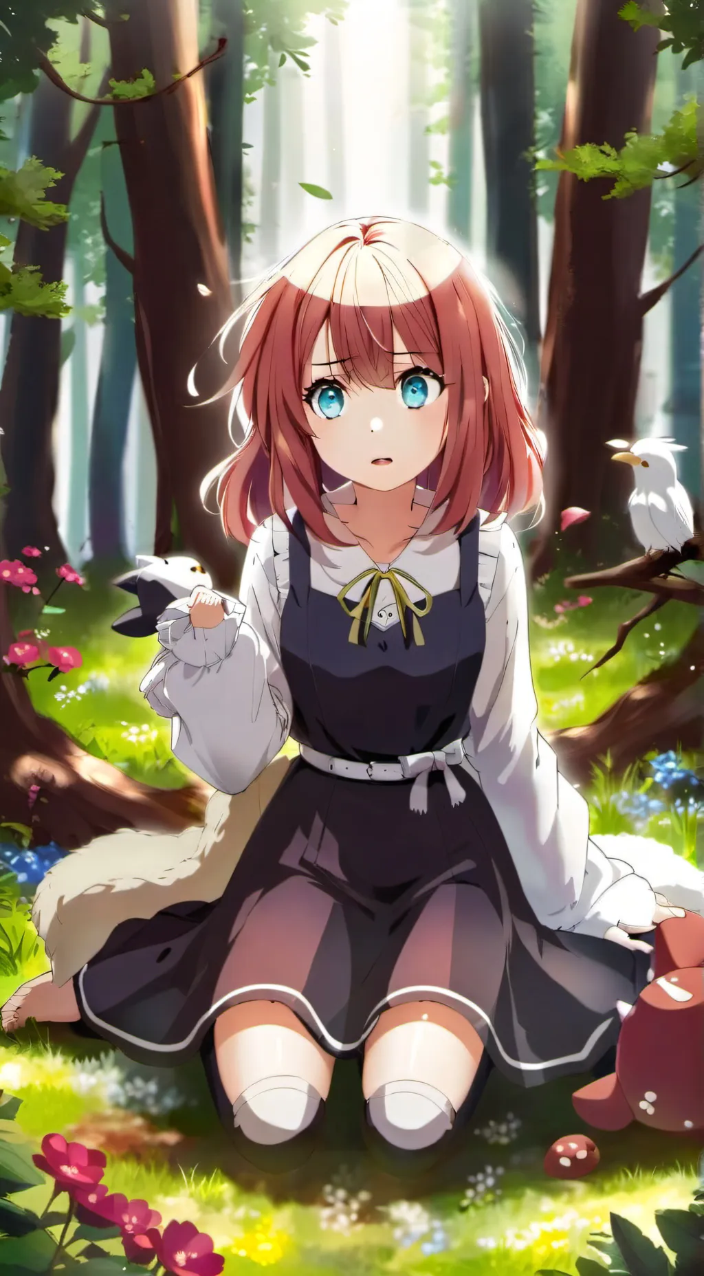 ai character: Lily background