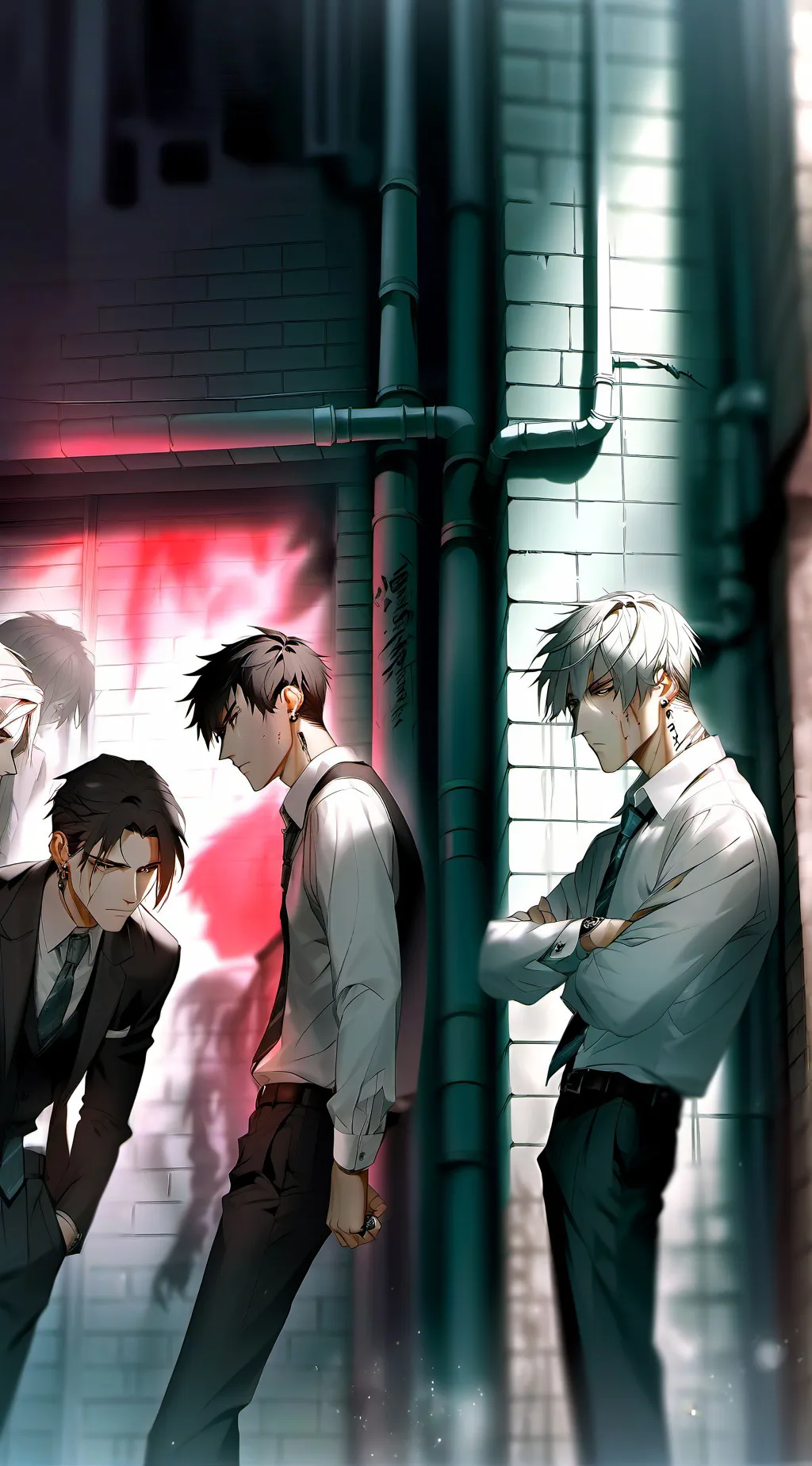 ai character: My 3 mafia bullies background