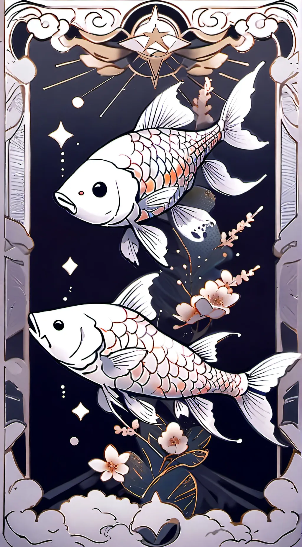 ai character: Fisch background