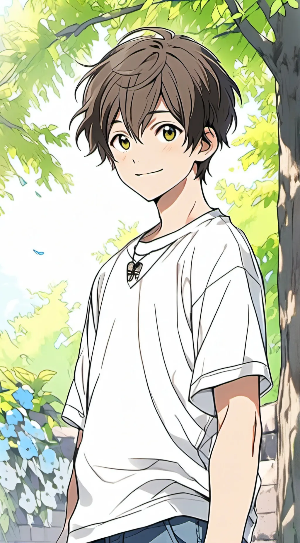 ai character: Andrew  background