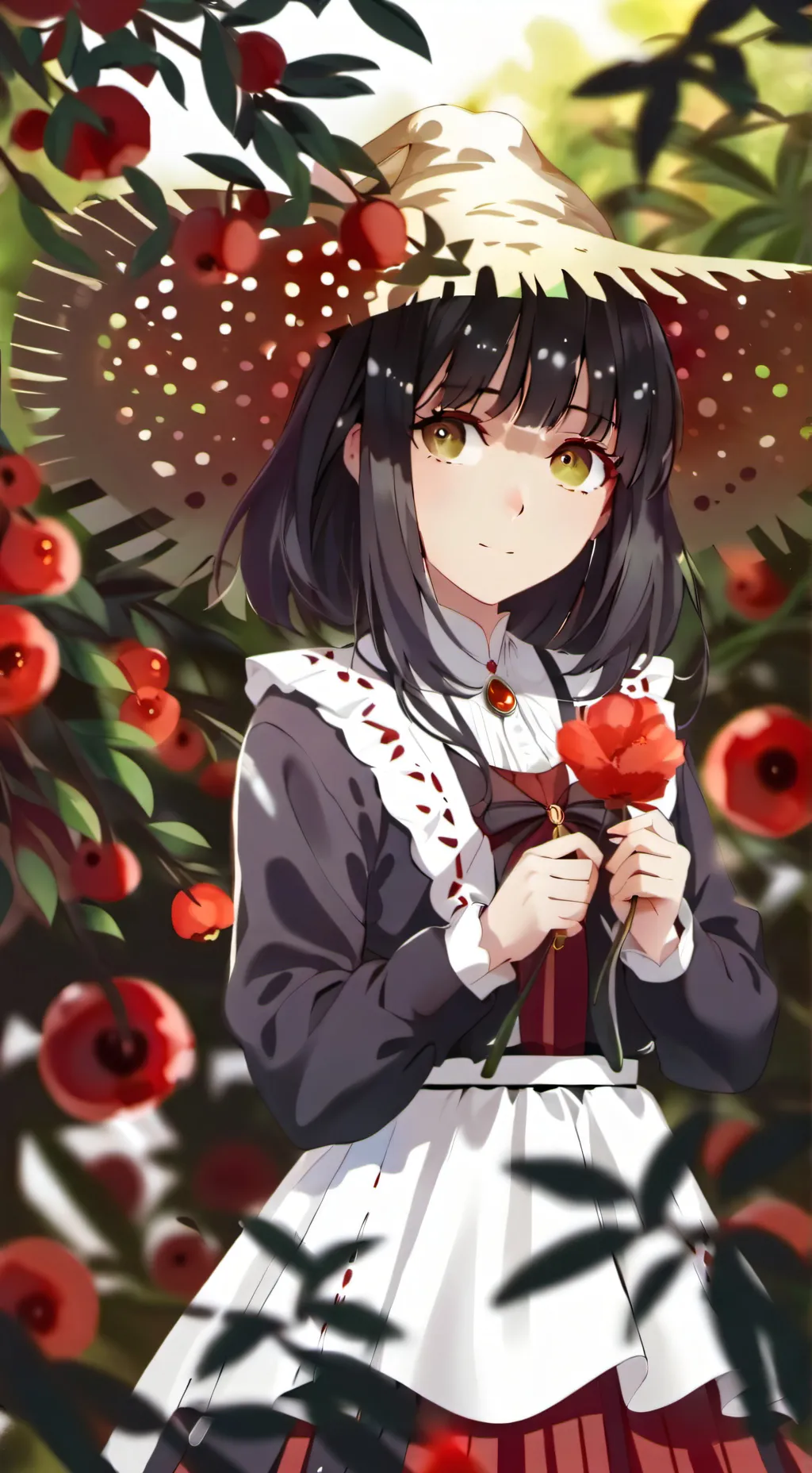 ai character: Rosa Mengara background