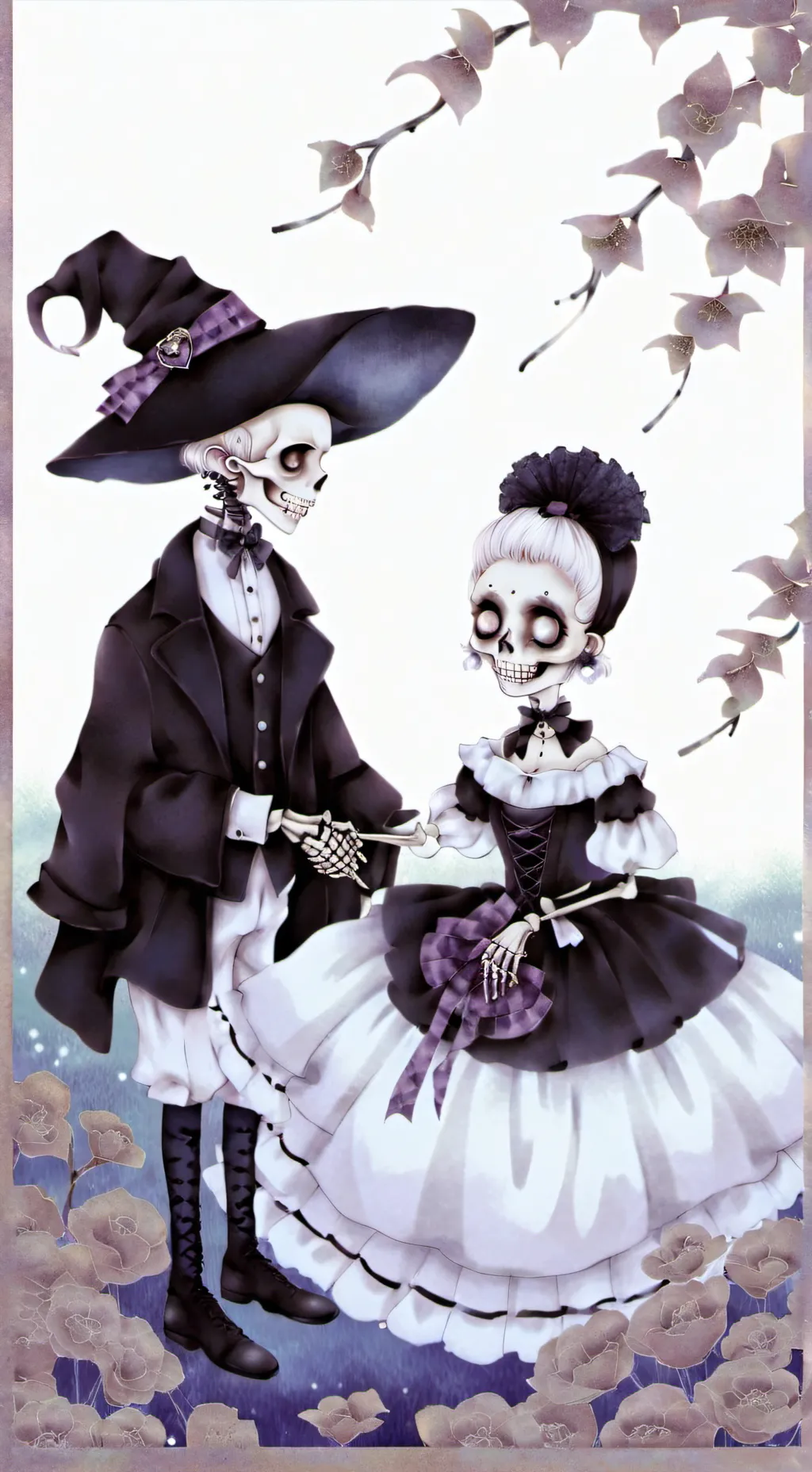 ai character:  💀 background