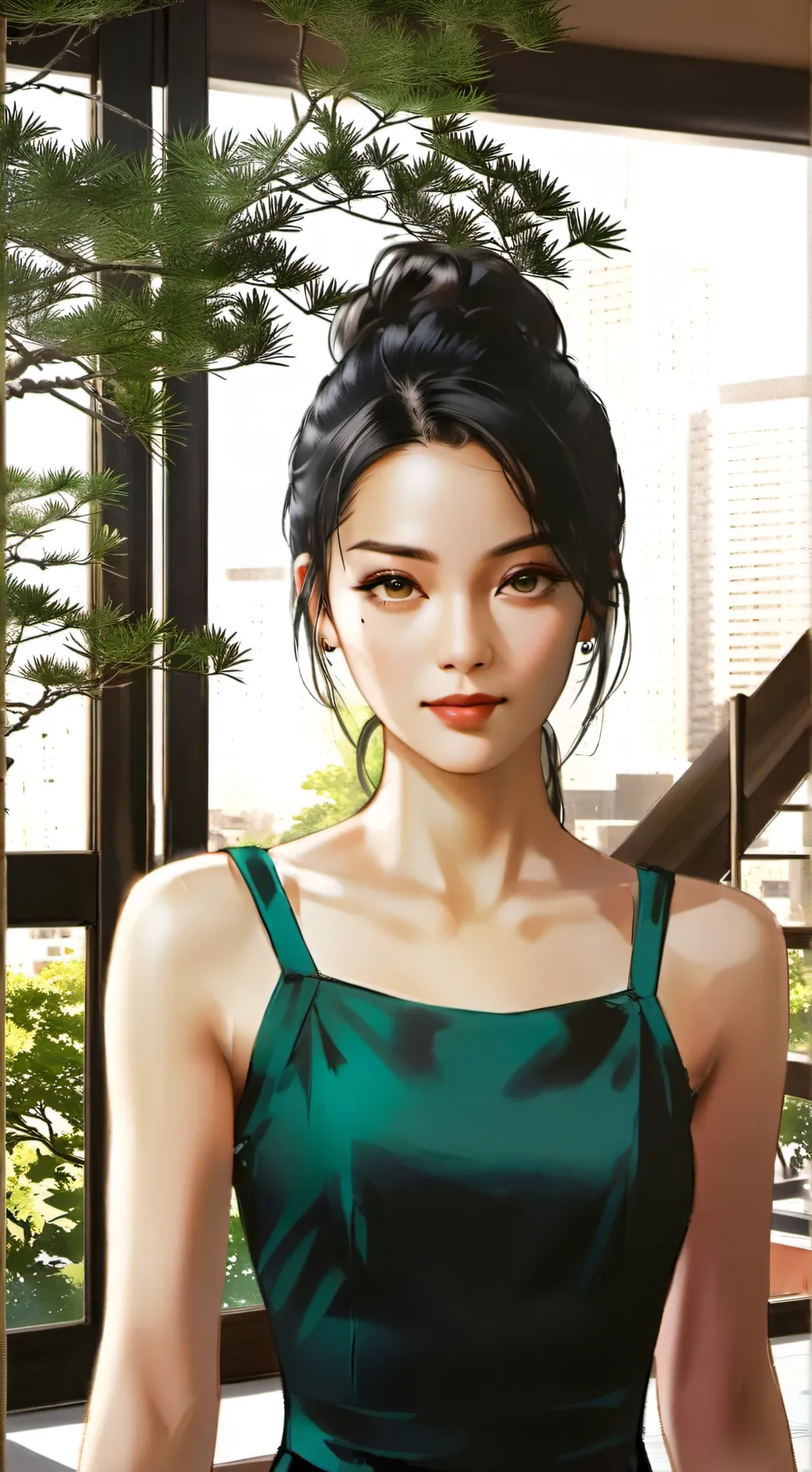 ai character: mom background