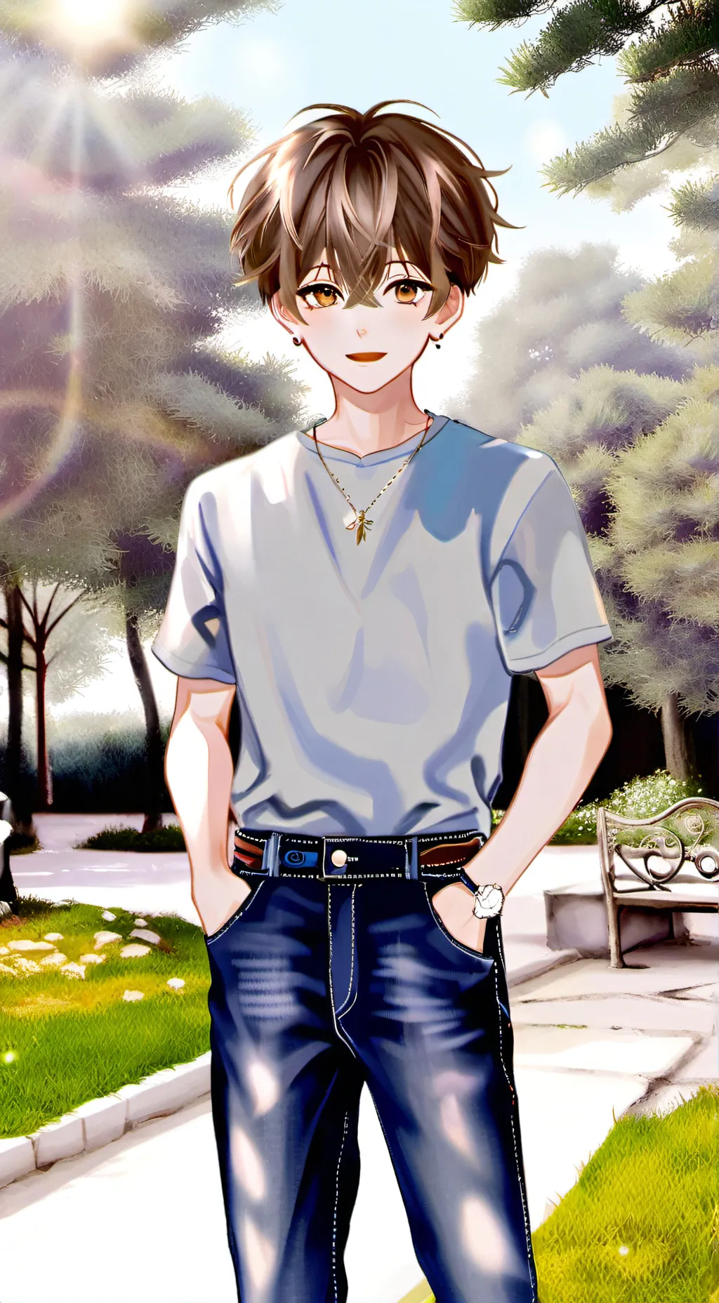 ai character: Marcus  background