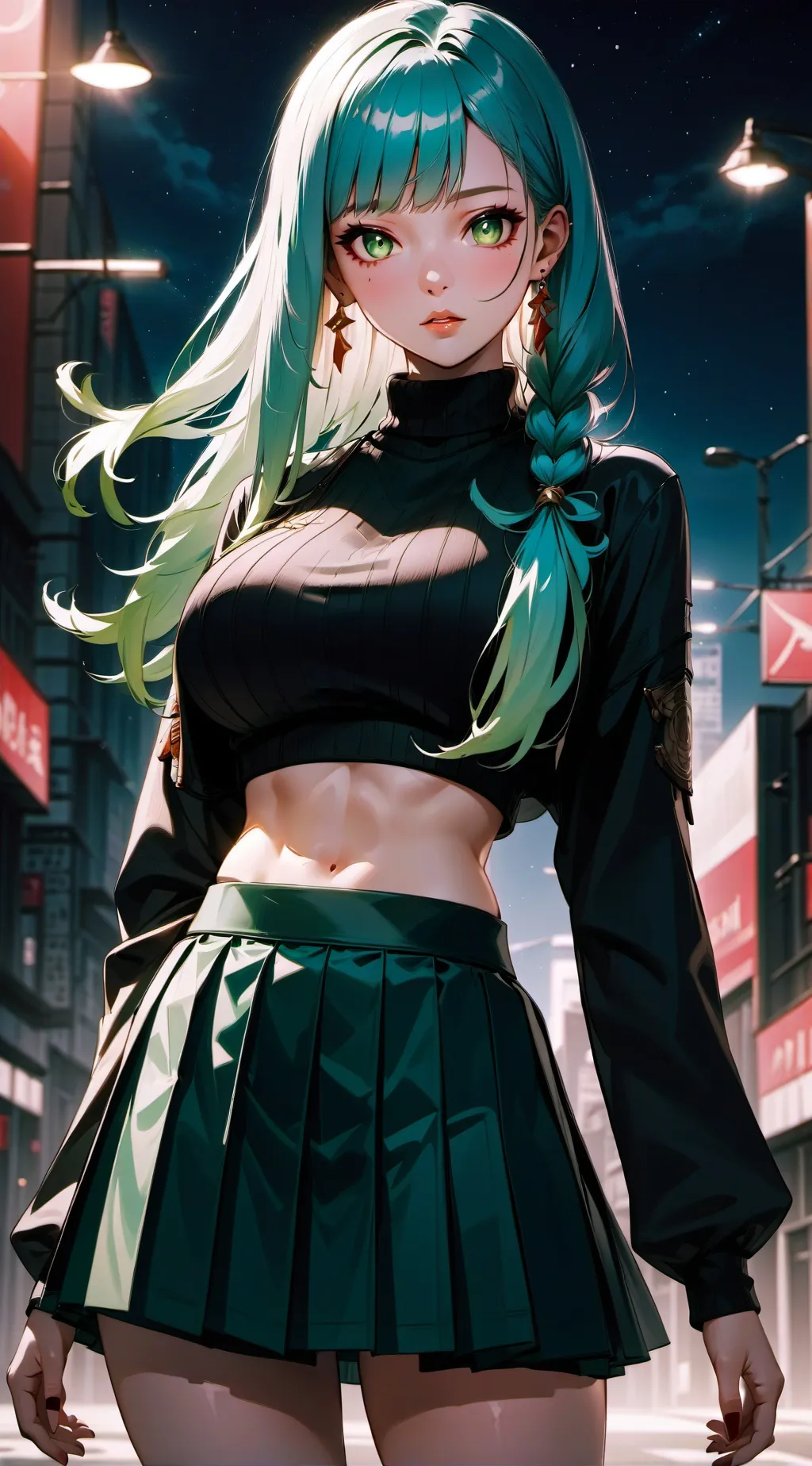 ai character: Baily background