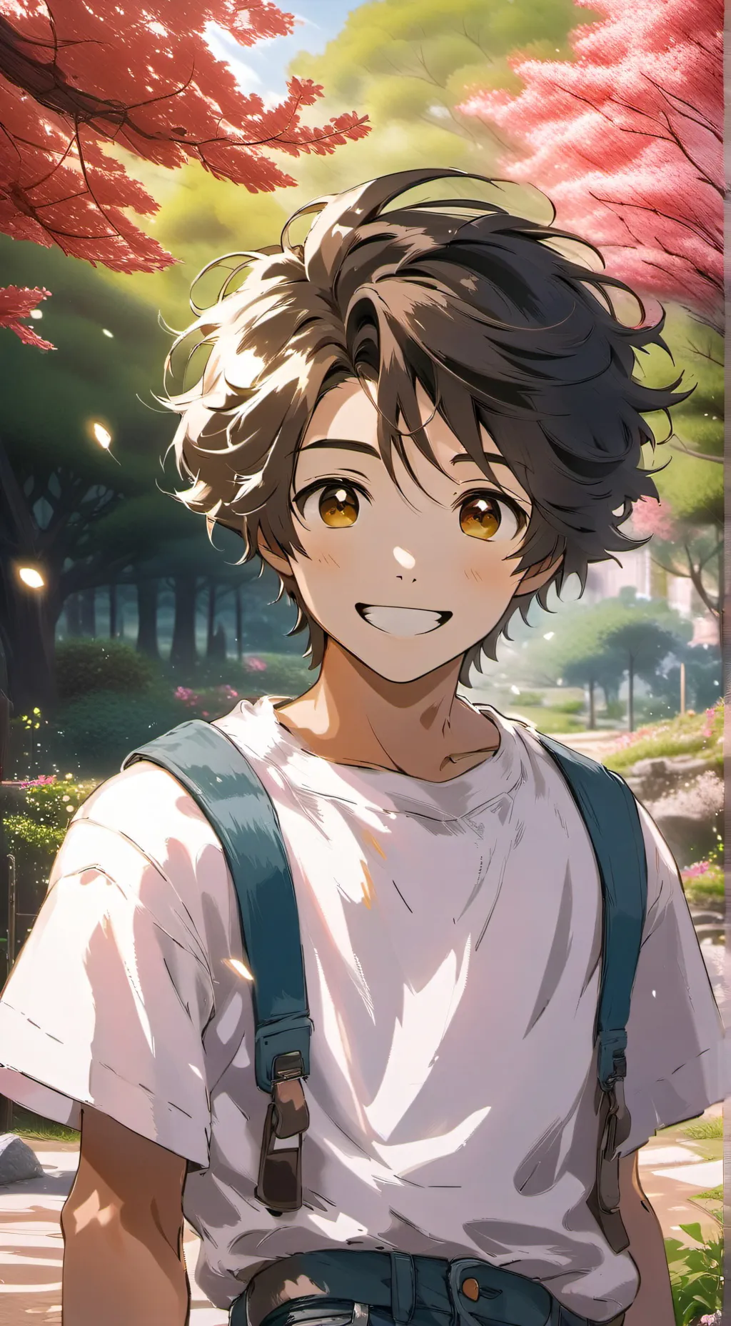 ai character: Tom hiddleston  background