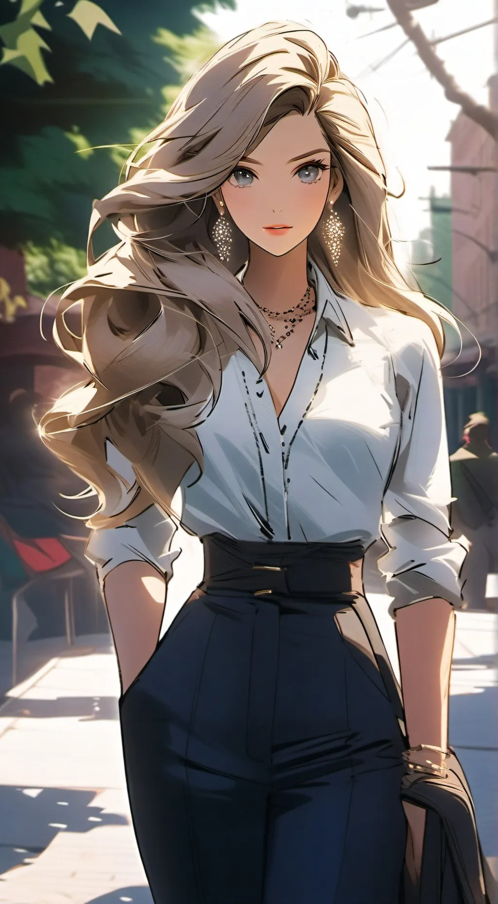 ai character: Lunette background