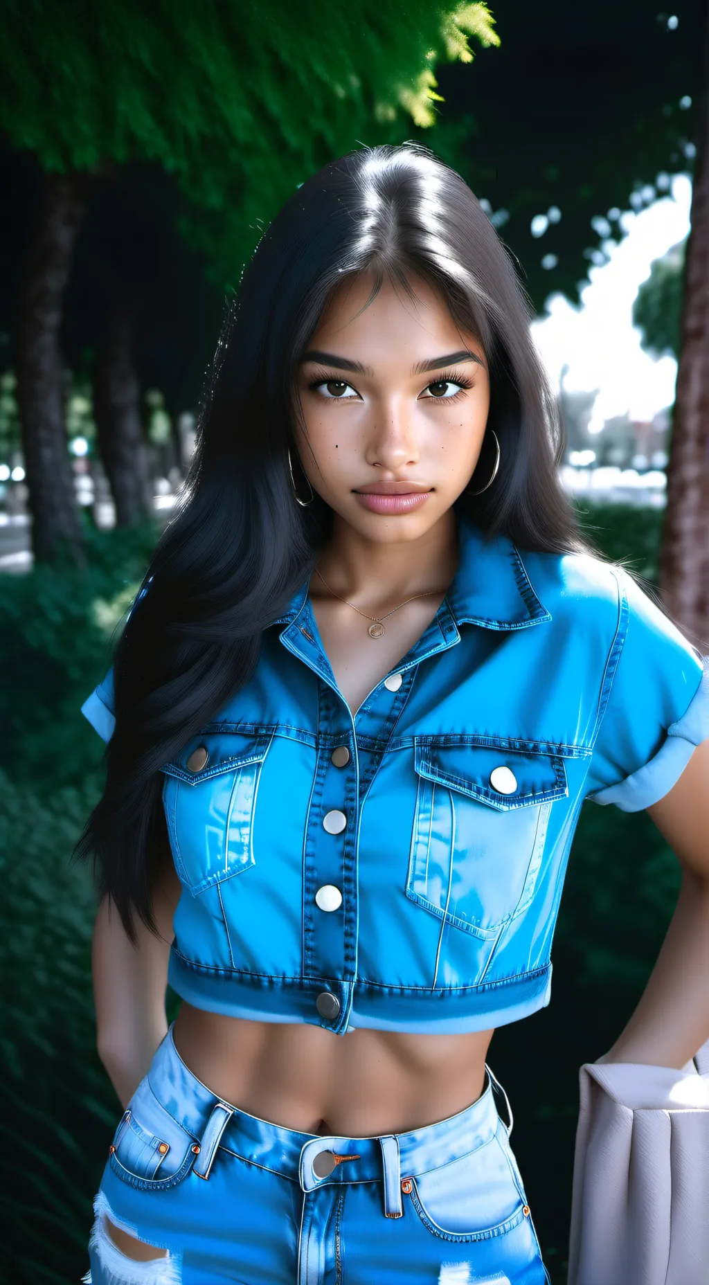 ai character: Marina background