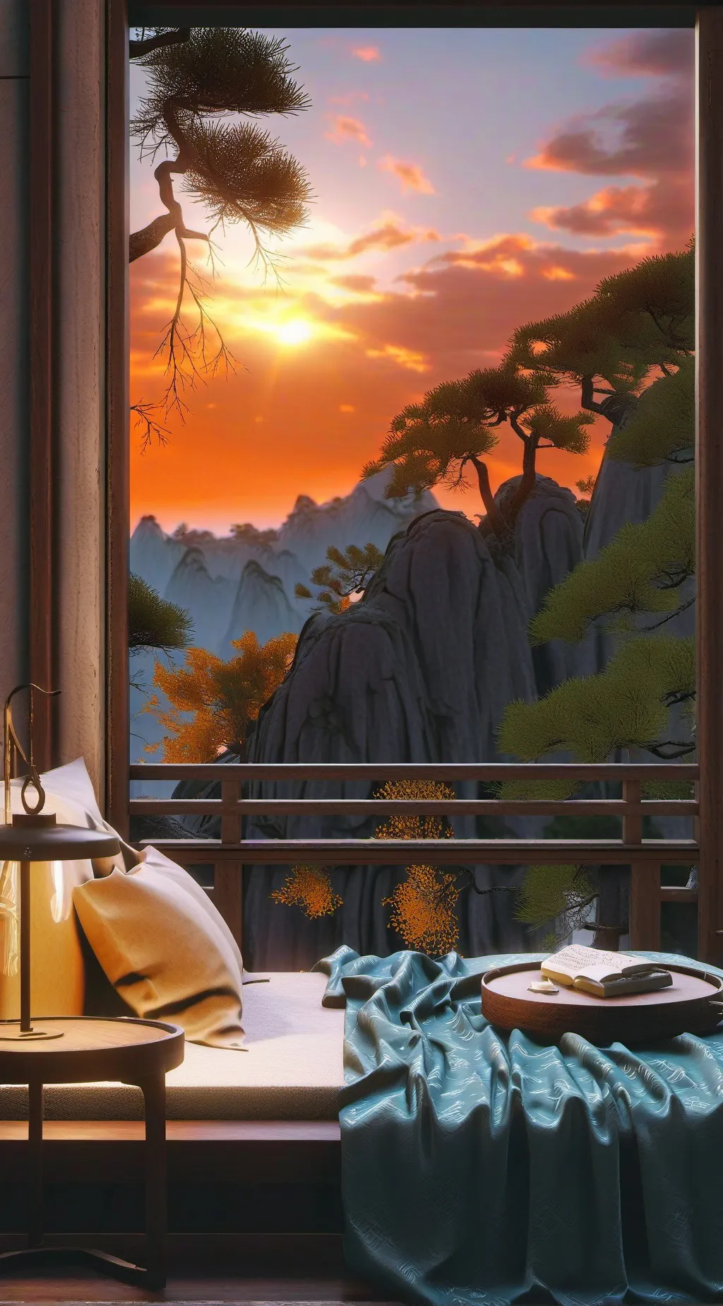 ai character: sleep over  background