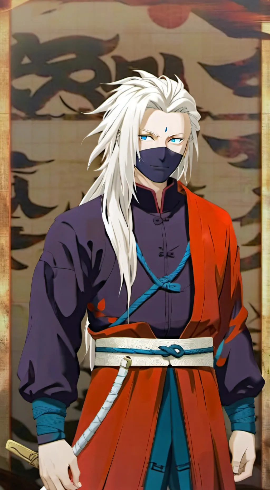 ai character: Madara Uchiha background