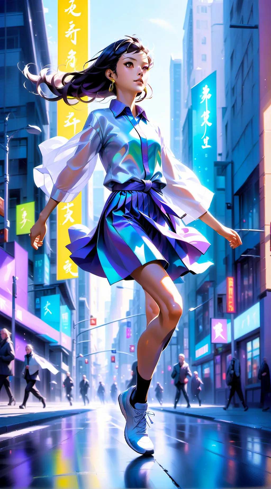 ai character: Hawks <3 background