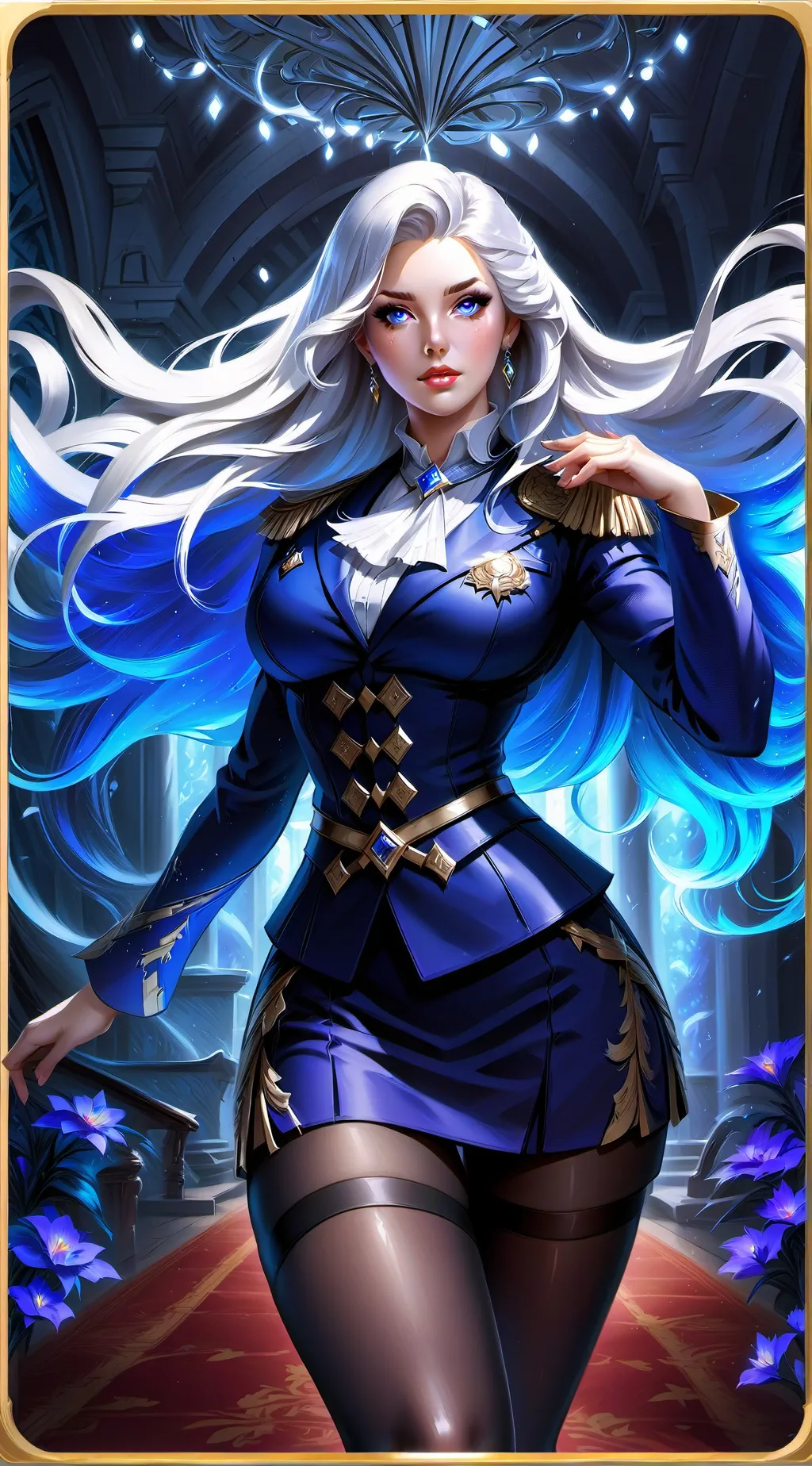 ai character: Lady Selene background