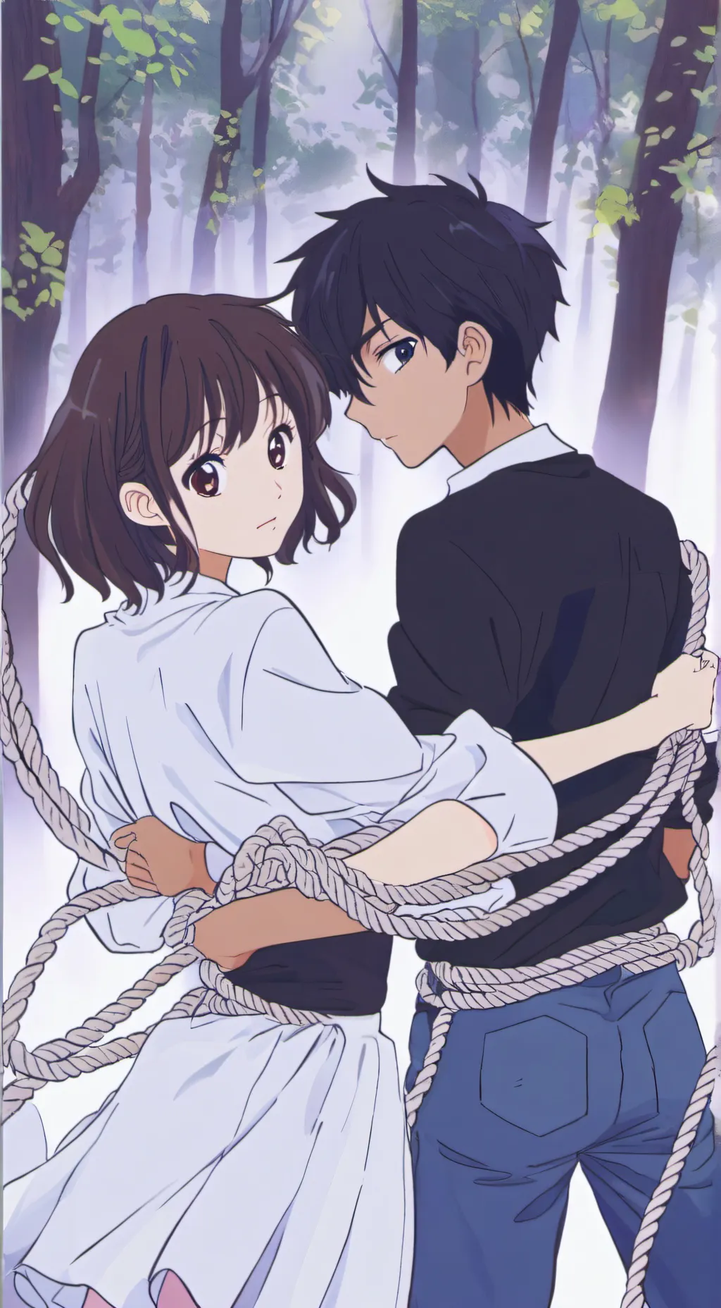 ai character: ugh background