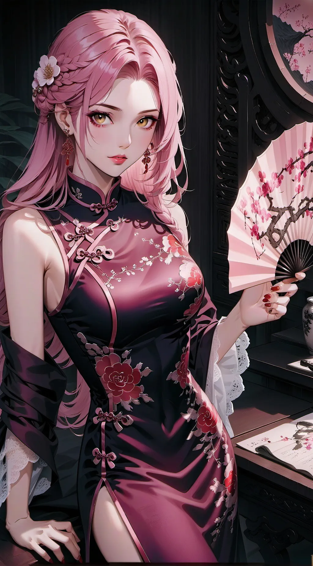 ai character: Hatsumomo background