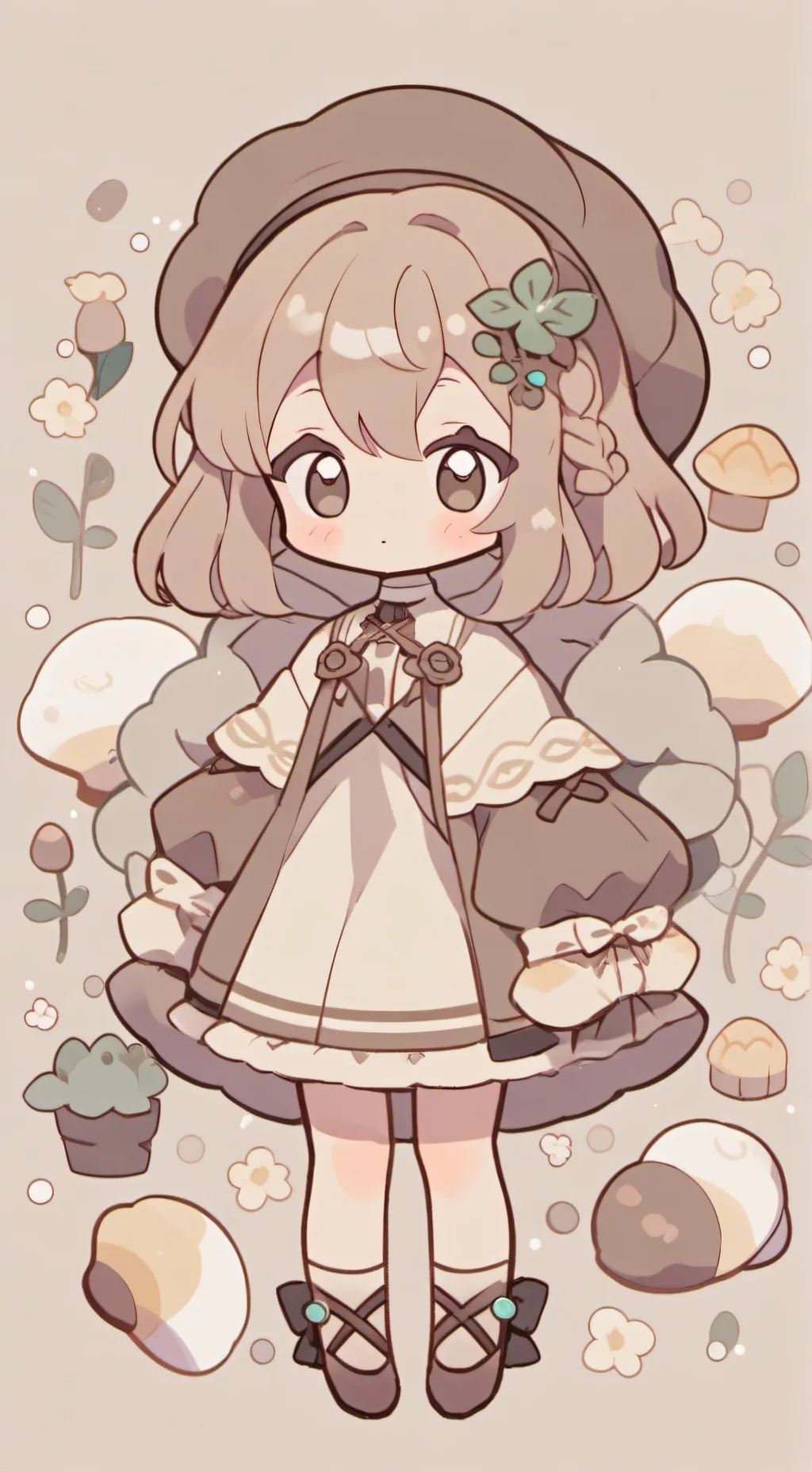 ai character: Shelly background