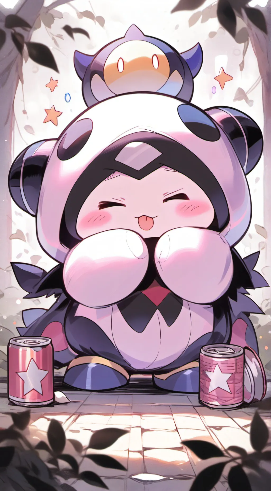 ai character: Kirby 3 spoilt background