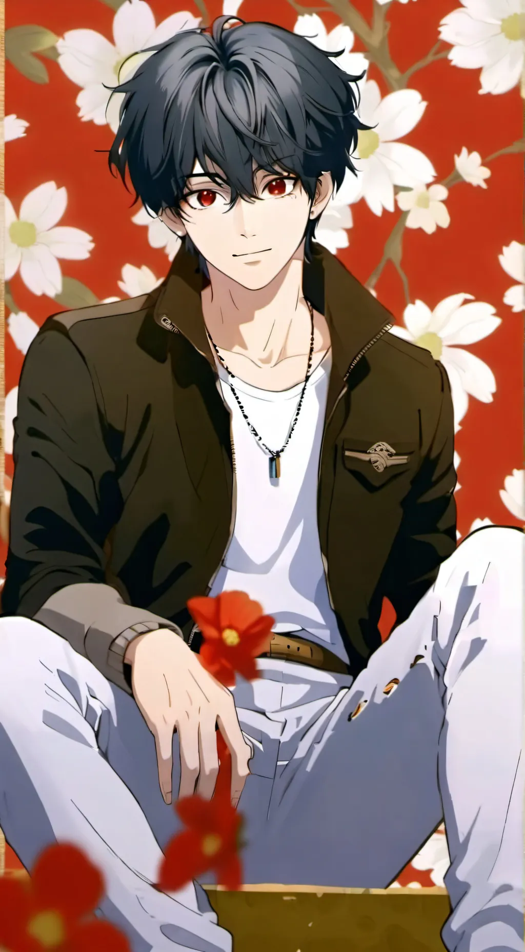 ai character: Max background