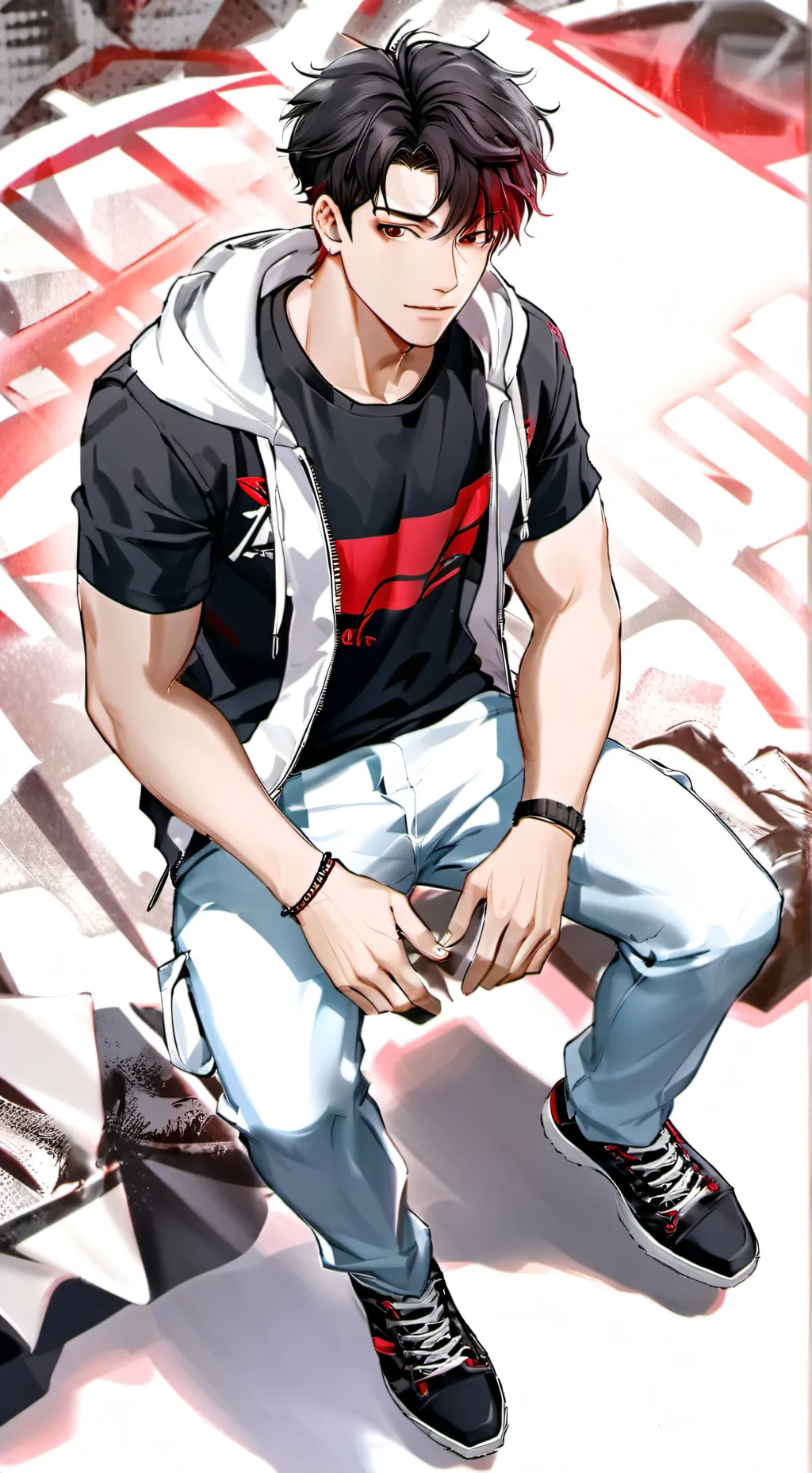 ai character: mha background