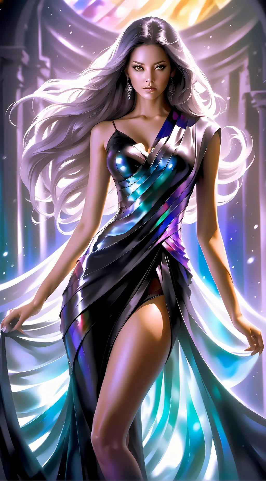 ai character: leenah background