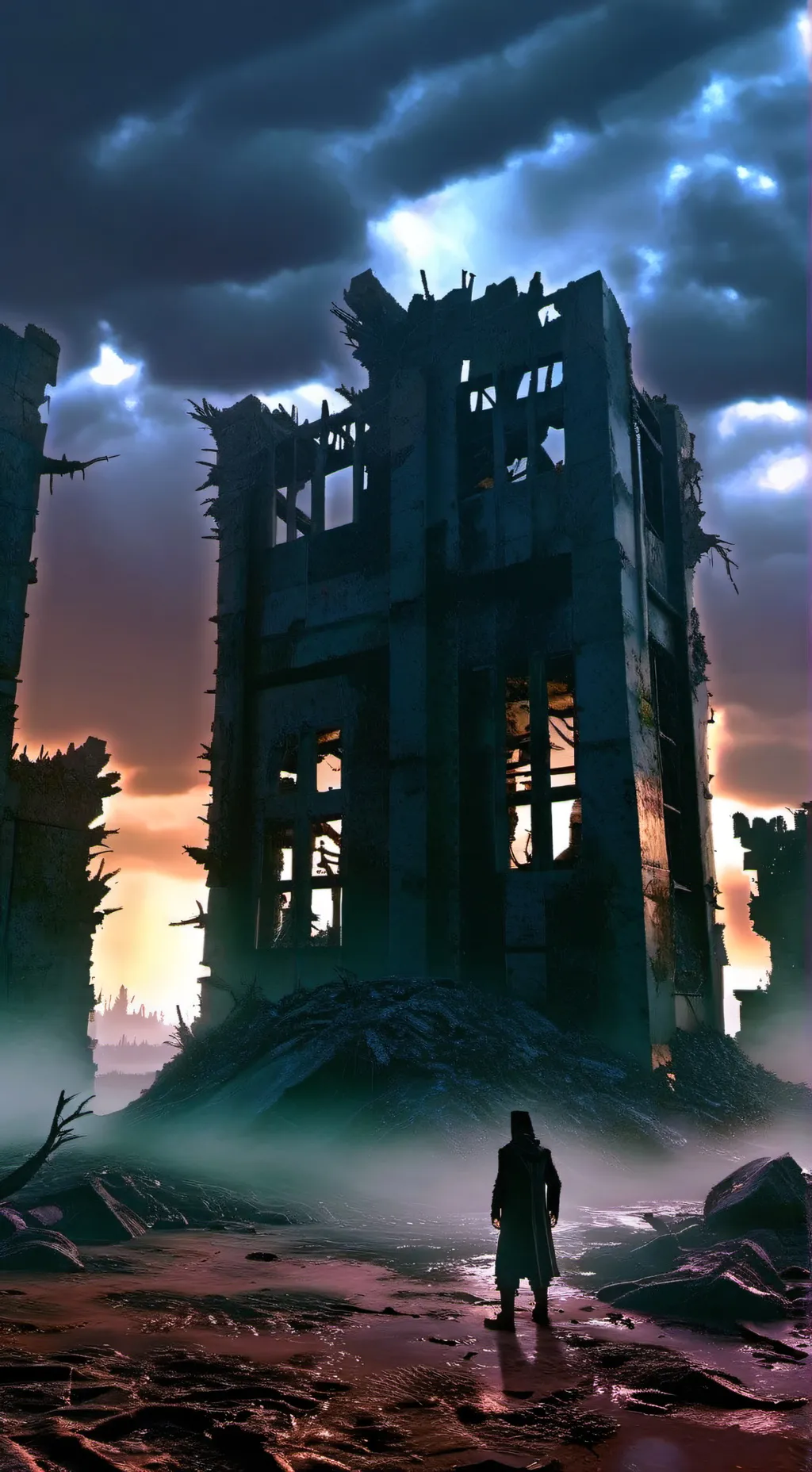 ai character: Forsaken background