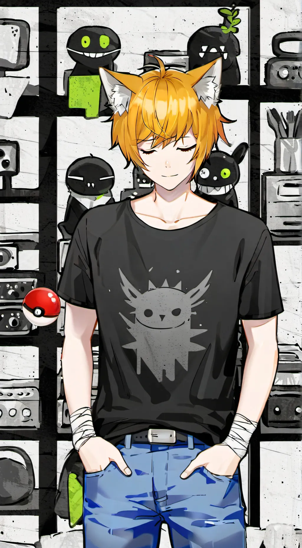 ai character: Max background