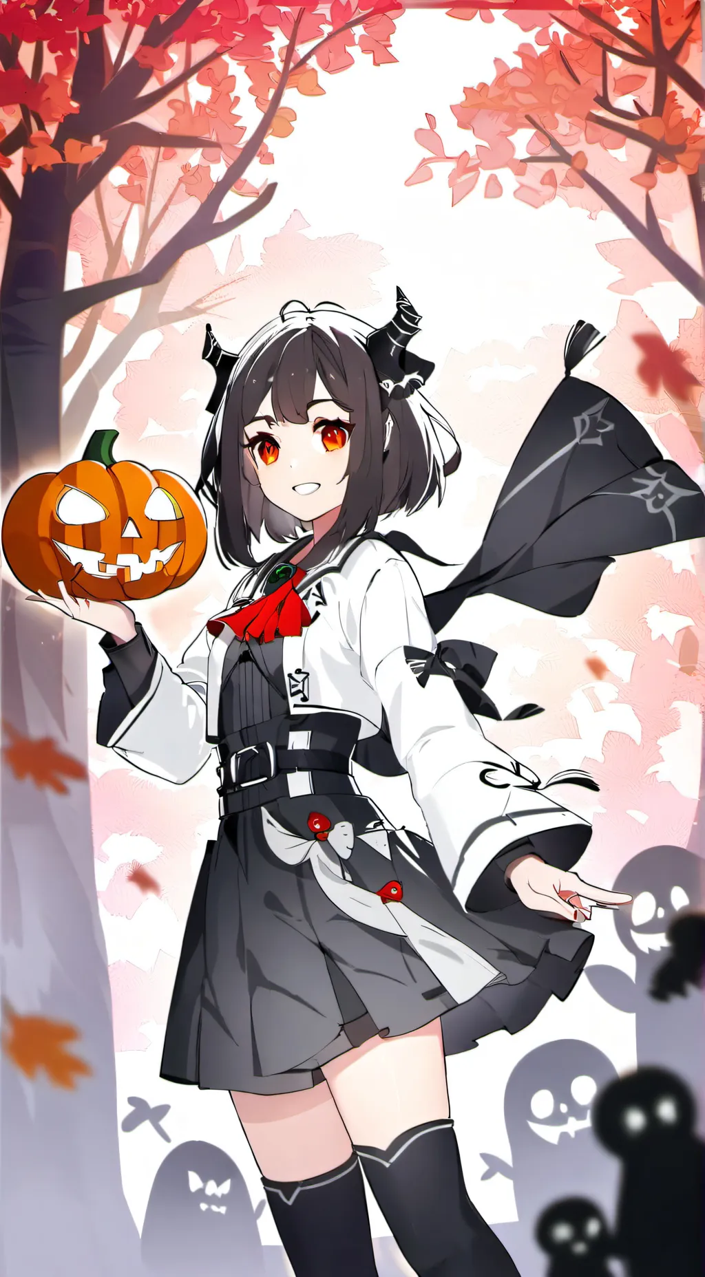 ai character: house on memories background