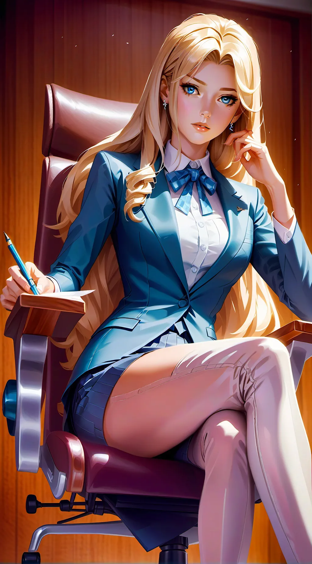 ai character: Diamond background