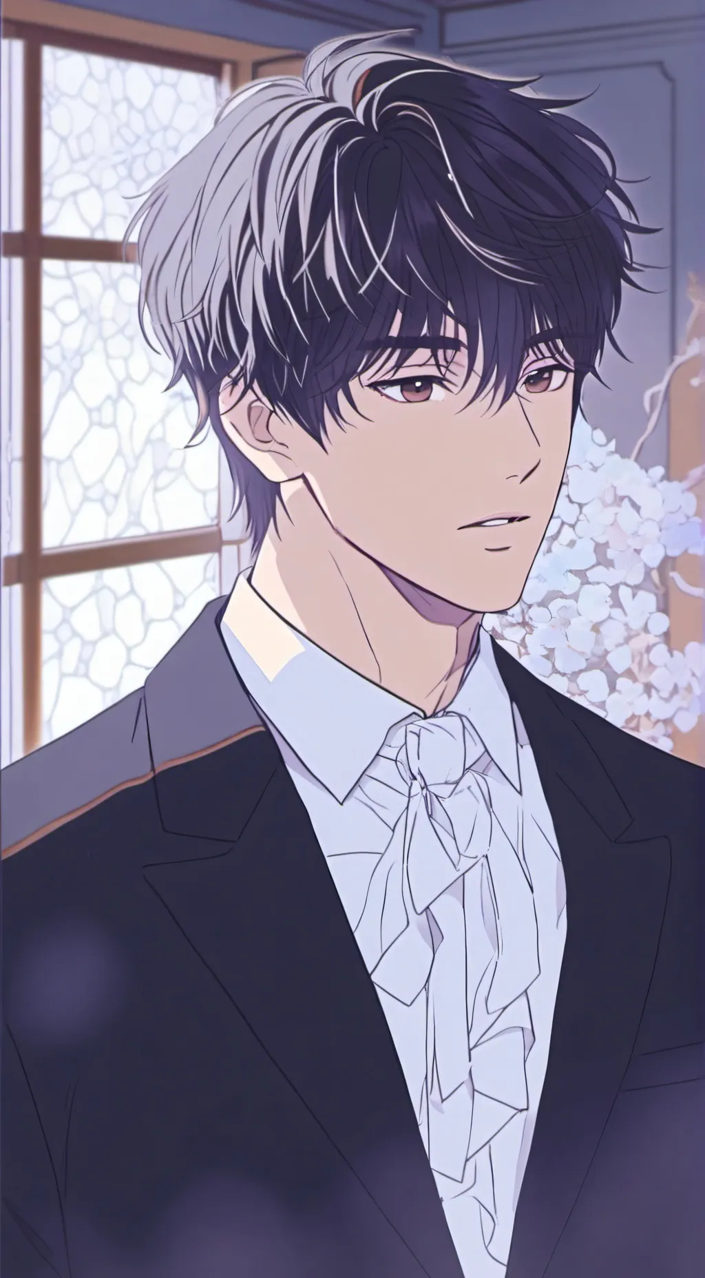 ai character: Louis  background