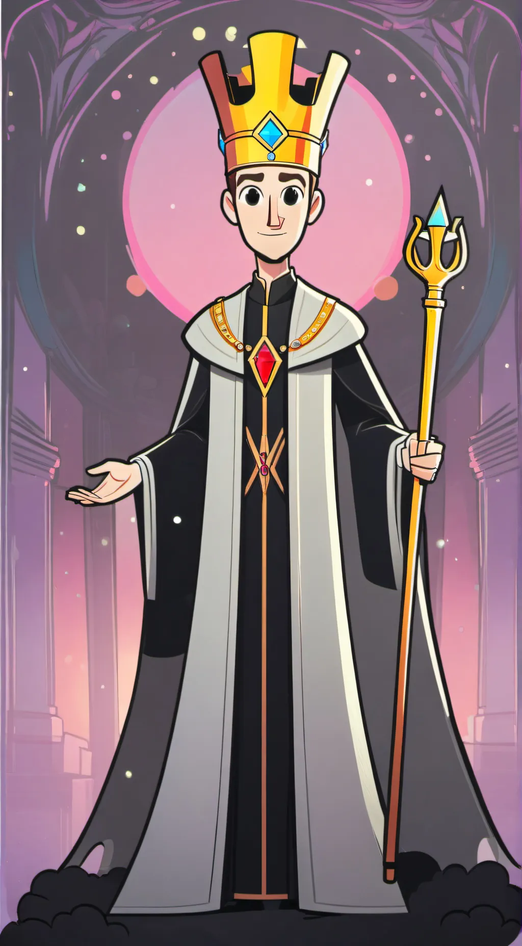 ai character: king jennifer iii background