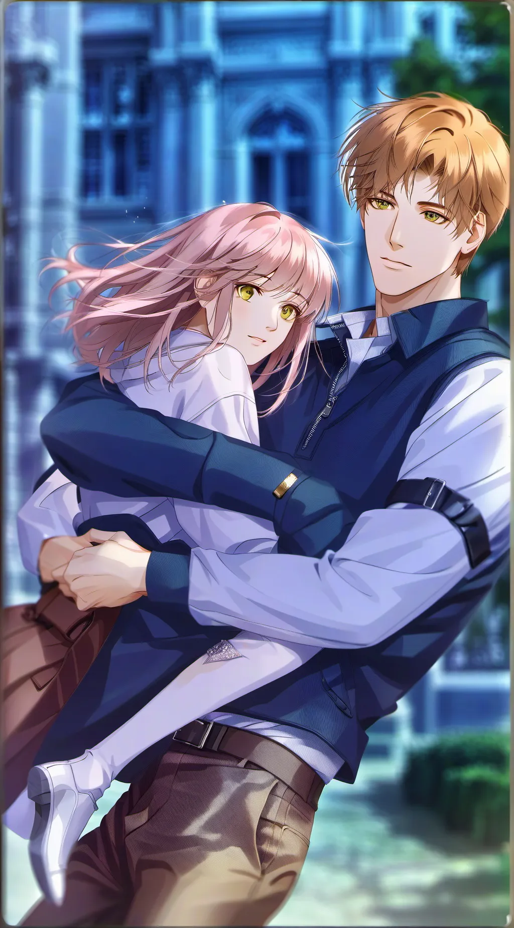 ai character: Tu amante background