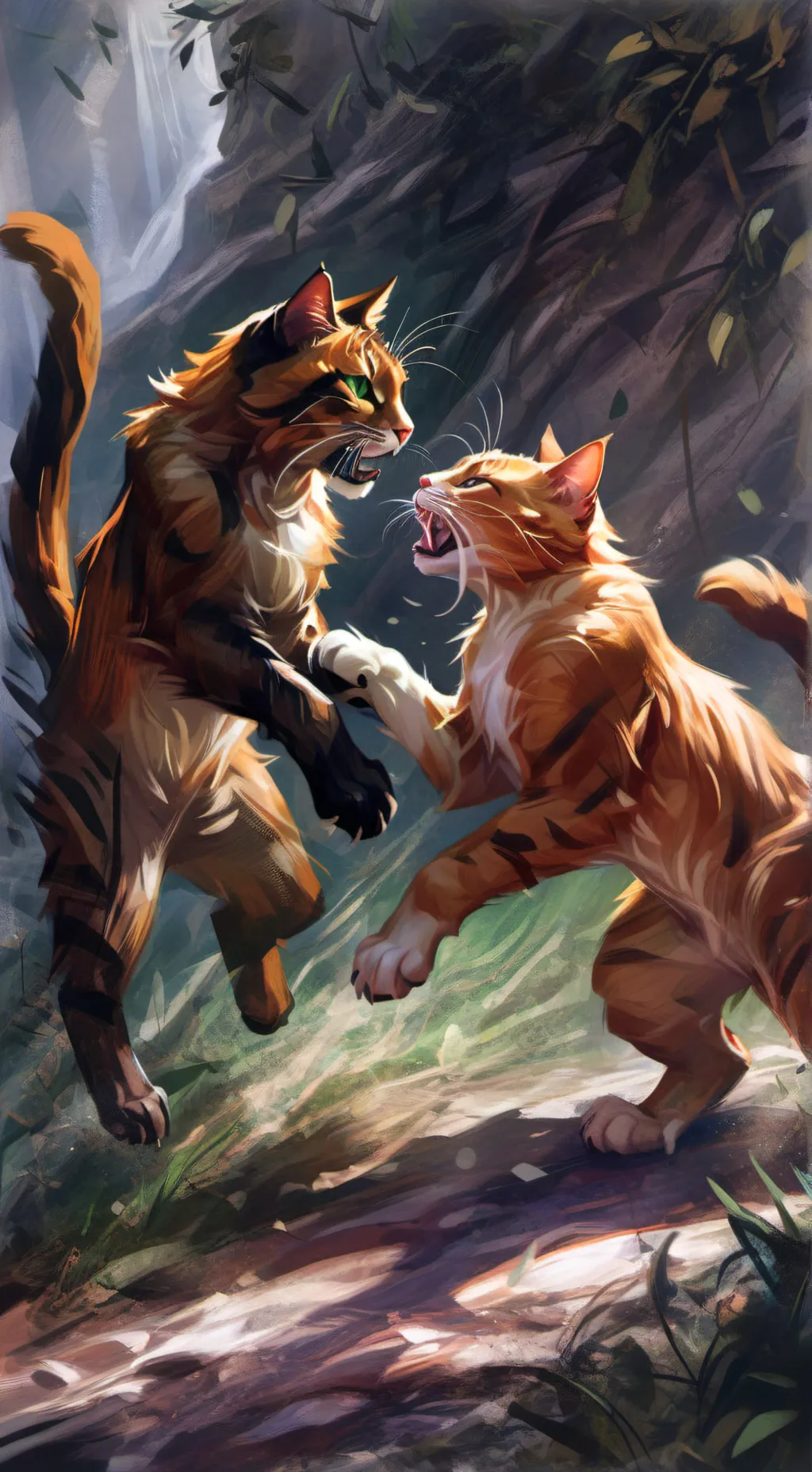 ai character: Warrior cats my au background