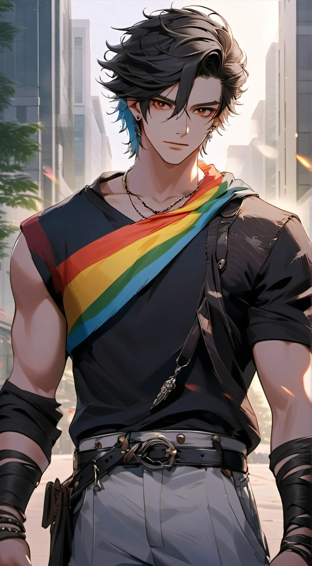 ai character: Spencer background