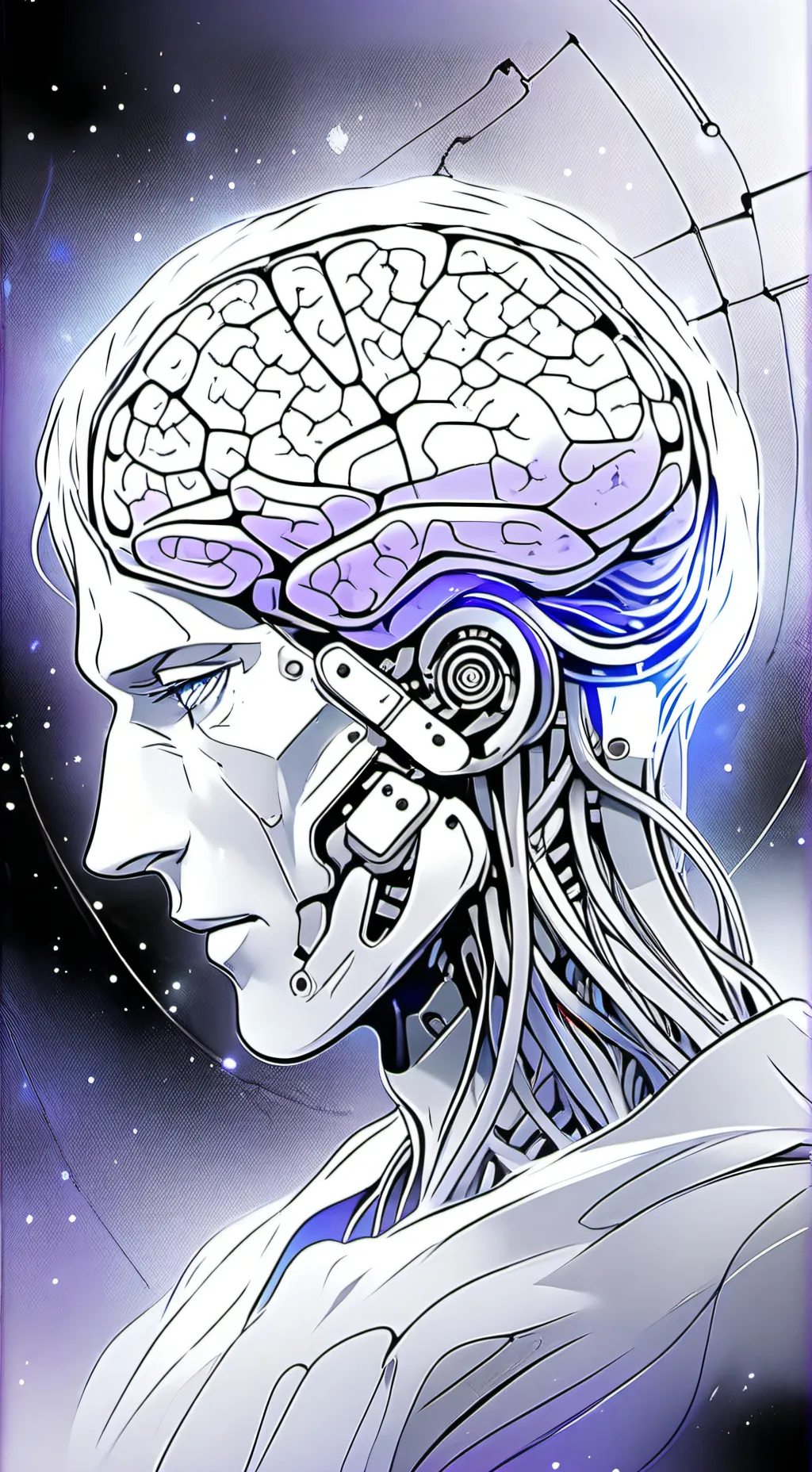 ai character: IA émogie background