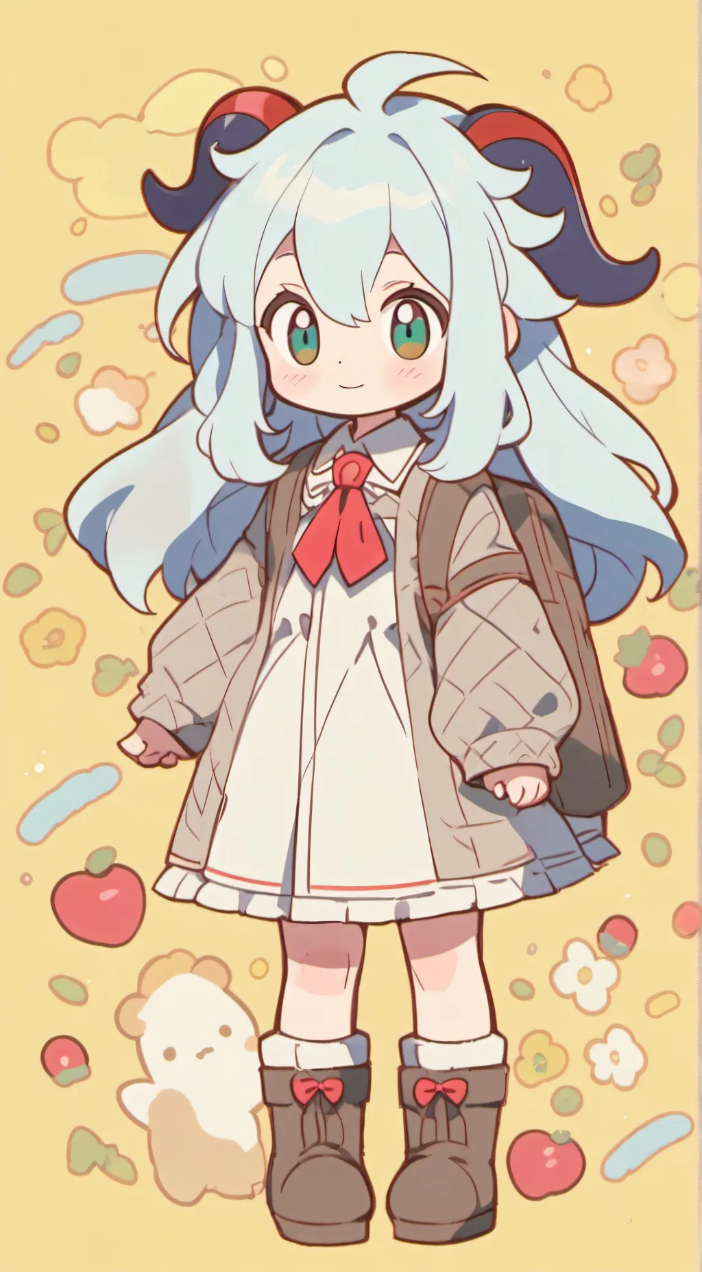 ai character: ERI’s FAMILY🩵 background